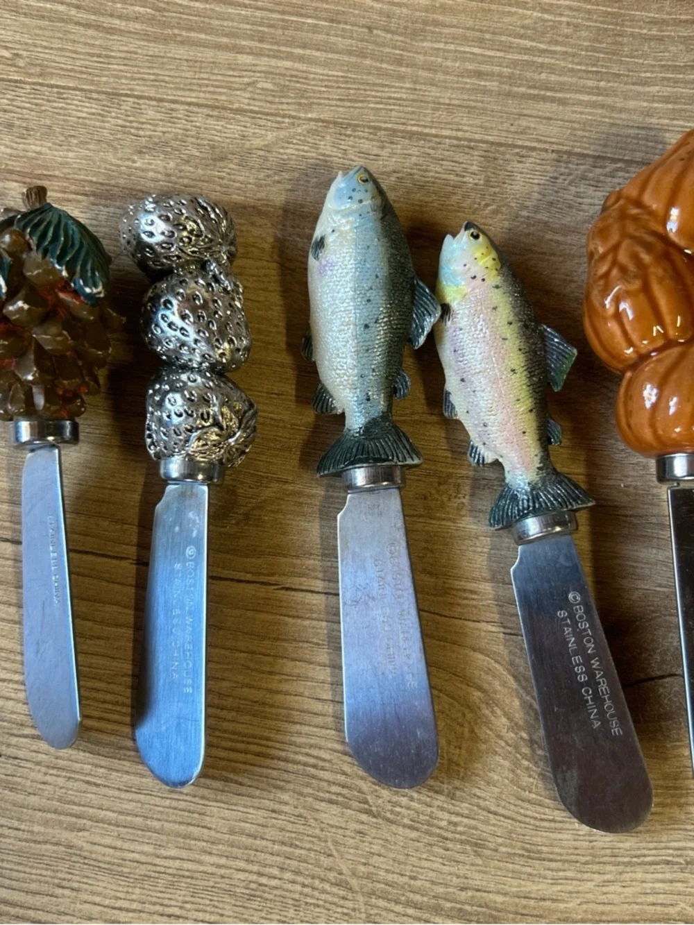 Nature Themed Cheese Spreaders